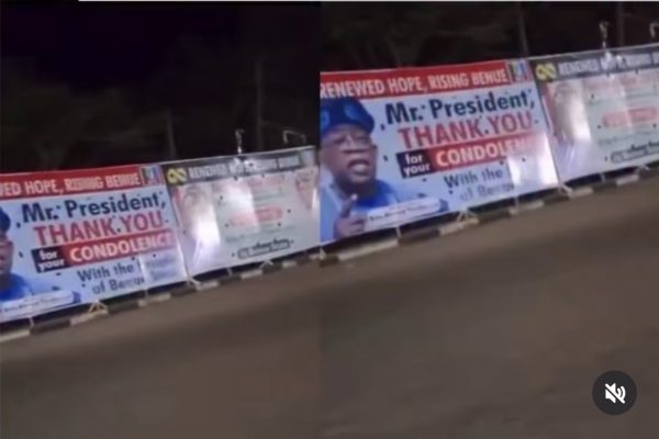 President Tinubu Visit To Benue: But to sincere What shall we call this one like this ? 38 1000135476