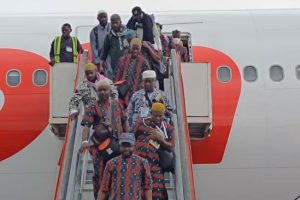 First Hajj pilgrims’ flight arrive Jigawa 20 3048C5AA 4D31 4D1B A587 4C26CEE5B721
