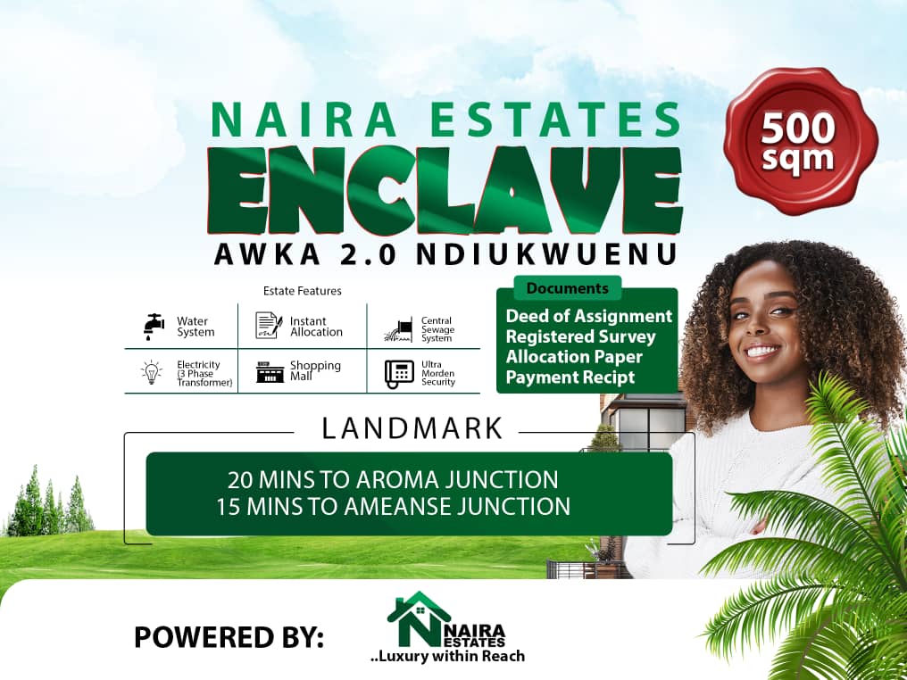 Naira Estates Limited Launched Another Estate In Awka Anambra State 1 Naira Estates Limited