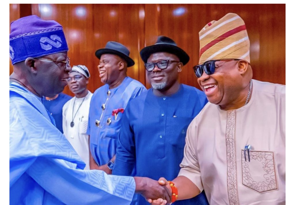 Anxieties in APC as Tinubu Ushers in Soludo and Adeleke Ahead of Anambra, Osun Polls 1 IMG 7842