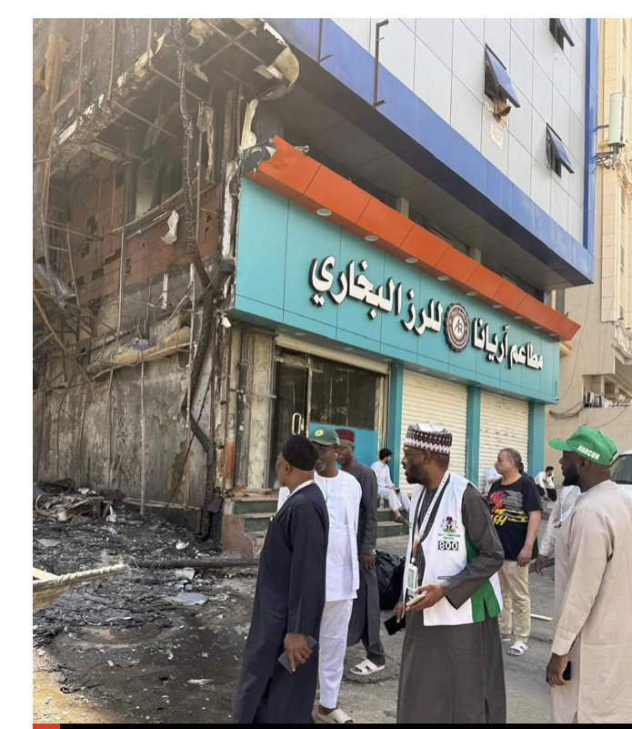 FG relocates 484 pilgrims after Saudi hotel fire 1 IMG 7843