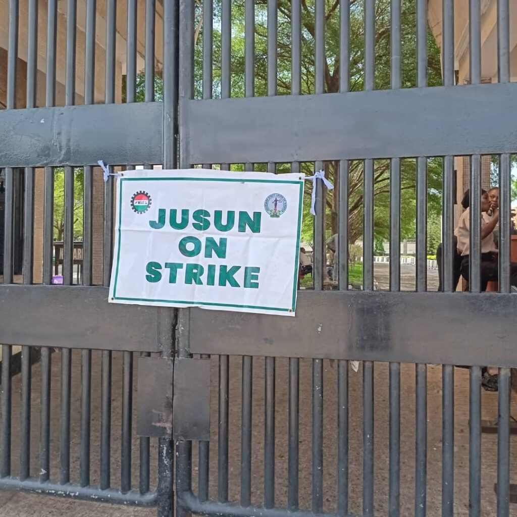 Judiciary Workers' Strike Brings Abuja Courts to a Standstill 1 IMG 7931