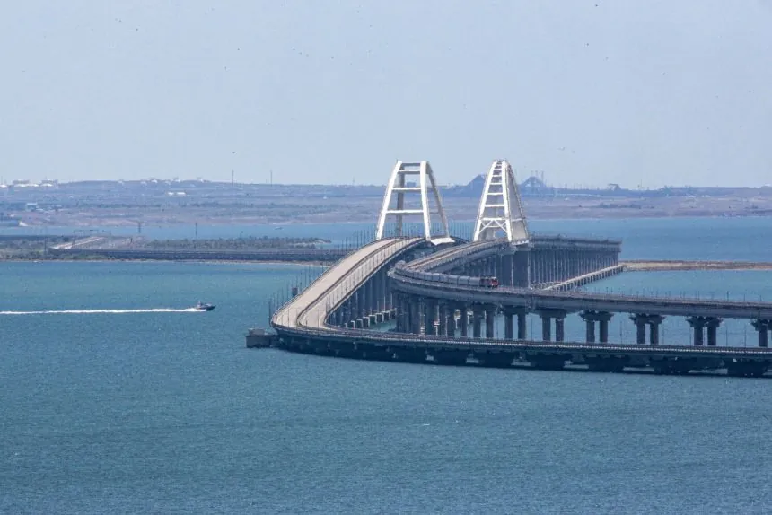 Russia's Crimea Bridge Hit by Ukraine's Underwater Explosion 1 IMG 7980