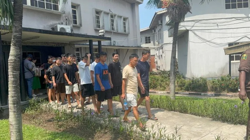 9 Chinese Nationals Convicted of Economic Sabotage, Sentenced to Prison in Nigeria 1 IMG 8026