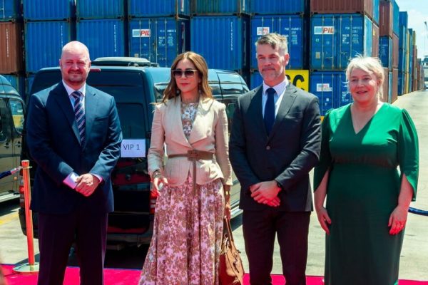 Queen Mary of Denmark Meets with APMT's Female Equipment Operators 18 IMG 8583
