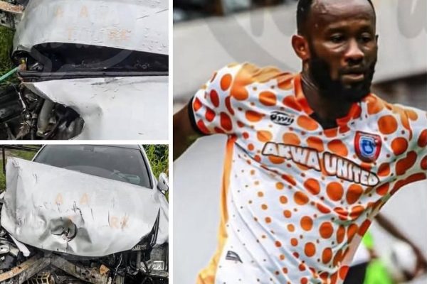 Nigerian Footballer, Mfon Udoh Involved in Ghastly Car Accident 23 10624