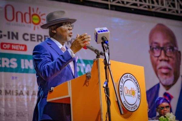 Ondo Gov Inaguarates New Commissioners, Reiterates Commitment to Good Governance. 8 da55fa57 bb22 4750 aacb 3fa2b1ec7f31